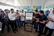 Manaus dá salto histórico no saneamento com inauguração da ETE Raiz