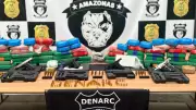 Operação da Denarc apreende 153 kg de cocaína e prende principal fornecedor de drogas da Zona Norte de Manaus