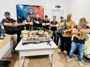 Operação da Polícia Civil apreende fuzil, munições e drogas com suspeito em Macapá