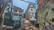 Prédio desaba em Vila Velha: Casas vizinhas são interditadas em meio a operação de emergência