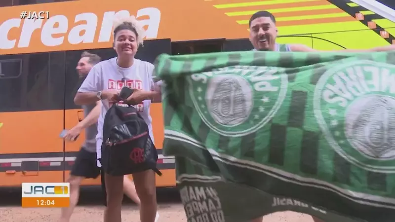 6 mil km de ônibus: torcedores unidos na maior viagem até final da Libertadores