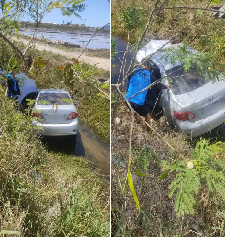 Acidente grave: homem de 50 anos capota carro em Cabo Frio