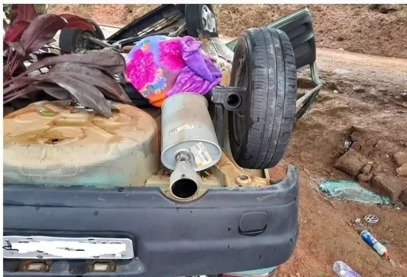 Acidente próximo à BR-040 em Barbacena deixa duas mortas e uma ferida