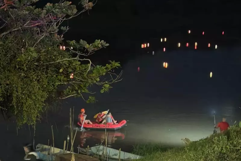 Adolescente some no Rio Preto após cair de ponte em São Paulo: buscas intensas em andamento