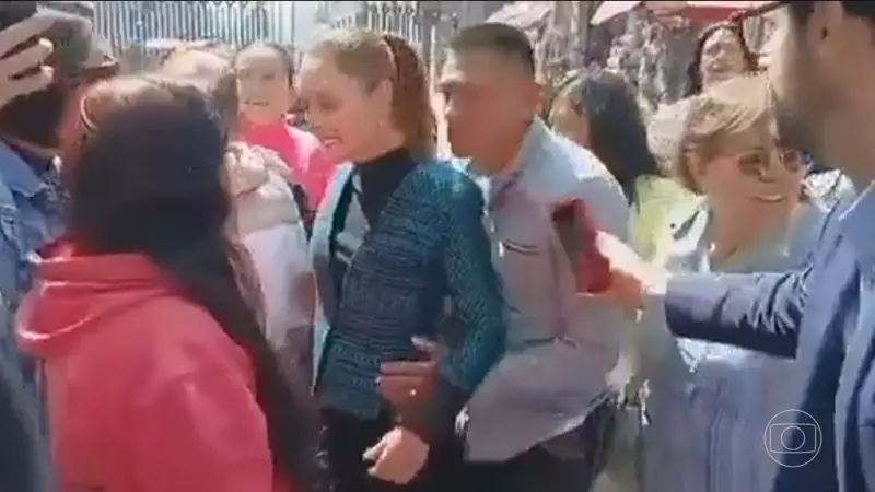 Agressor de presidente do México é preso: histórico de assédio a mulheres revelado