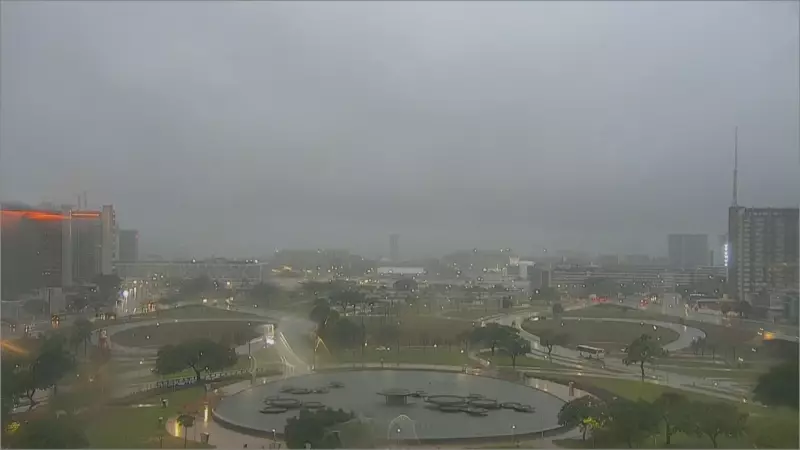 Alerta no DF: Semana começa com previsão de chuvas intensas e tempestades