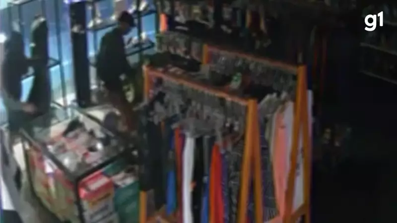 Assalto a loja esportiva em João Pessoa: 3 suspeitos flagrados