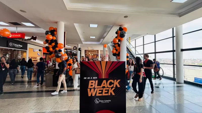 Black Week Pátio Limeira: até 70% off e sorteio de carro 0km