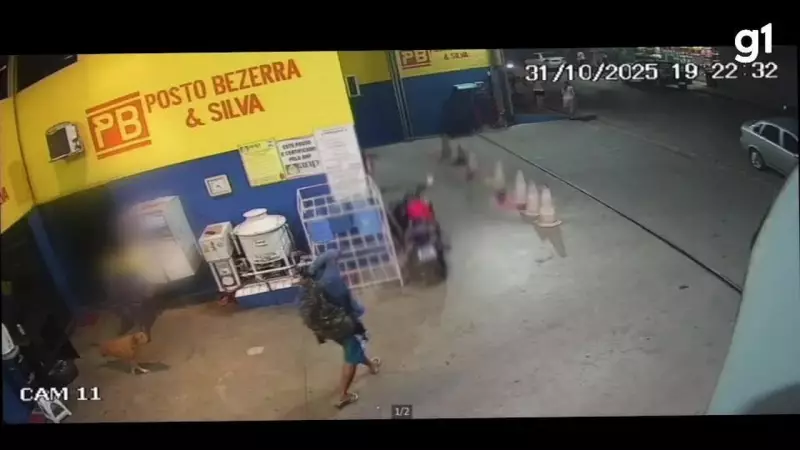 Cachorra é brutalmente esfaqueada em posto de combustíveis de Caruaru; caso choca nas redes