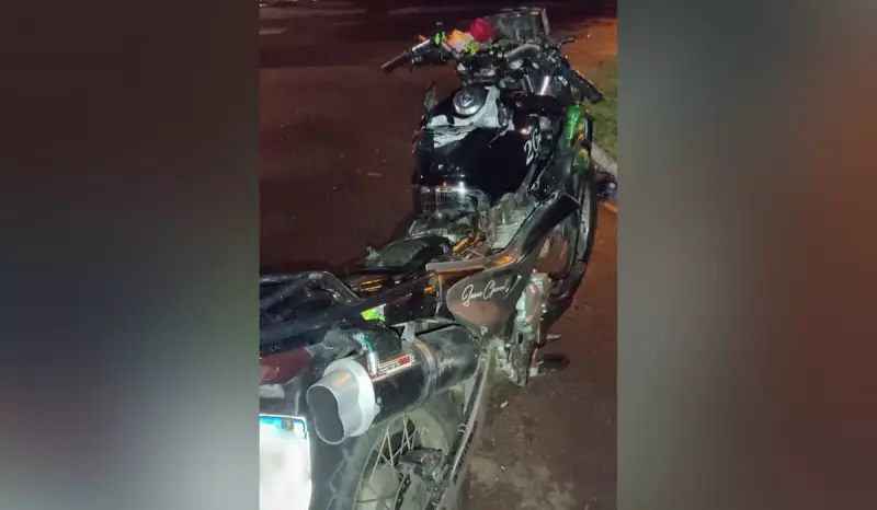 Chuva e Tragédia no Trânsito: Motociclista Perde a Vida em Colisão com Caminhonete em Panorama