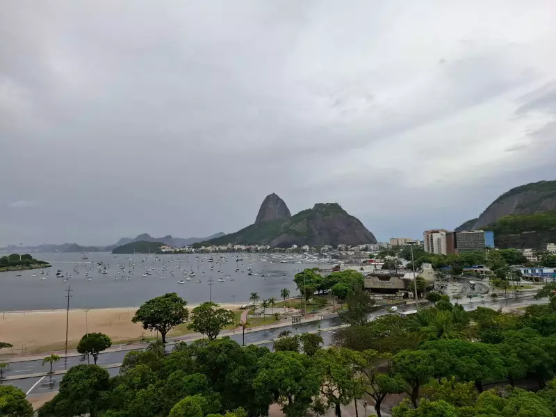Chuva forte atinge Rio com ventania e transtornos no sábado (8)