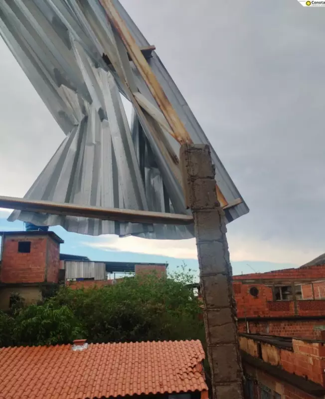 Chuva intensa causa caos em Paraíba do Sul: alagamentos e árvores derrubadas assustam moradores