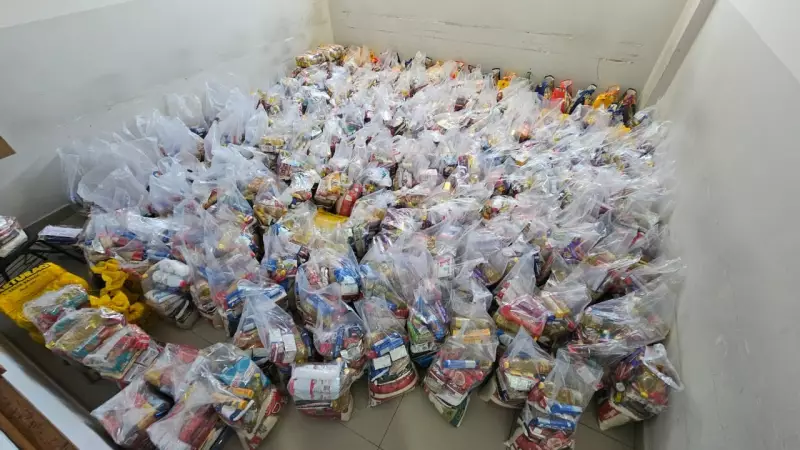 Colégio Classe A arrecada 3,7 toneladas em ação solidária de Natal