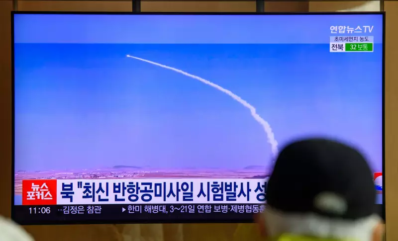 Coreia do Norte dispara mísseis em provocação direta aos EUA antes de visita estratégica a Seul