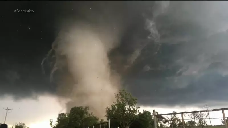 Cresce número de tornados no Brasil: Sul concentra maior risco