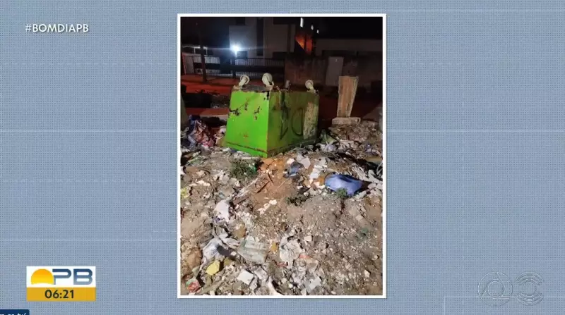 Criança de 3 anos morre após caçamba de lixo tombar em João Pessoa