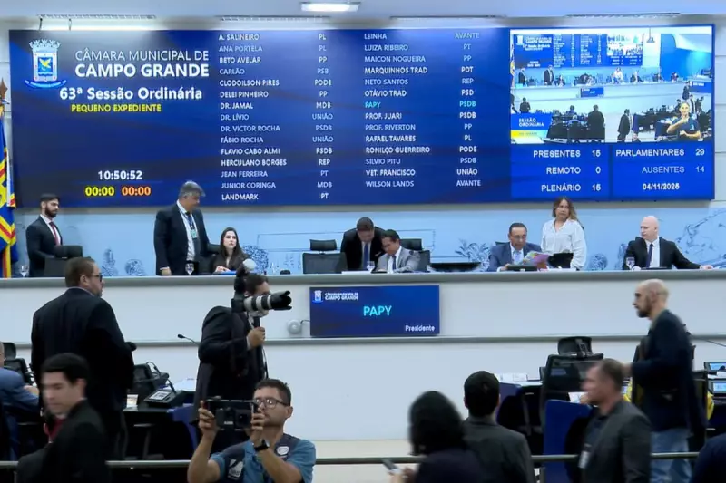 Estacionamento Rotativo em Campo Grande: Presidente da Câmara Declara que Sistema 'Virou Lenda'