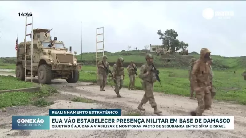 EUA Reforçam Presença Militar na Síria: Nova Base Estratégica em Meio a Tensões Geopolíticas