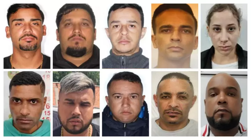 Execução de Ex-Delegado: Conheça os 10 Presos, de 'Penelope' a 'Fofão', Envolvidos no Crime que Chocou São Paulo