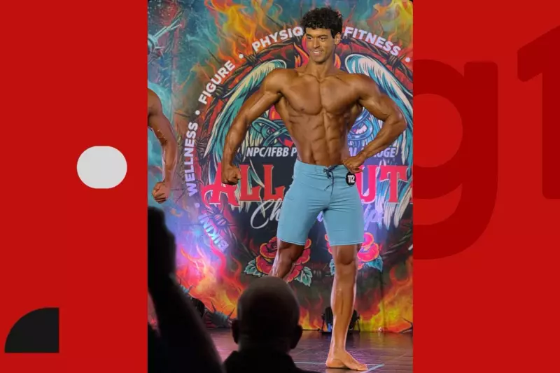 Herdeiro do É o Tchan! Buba Perez brilha em estreia no fisiculturismo e comemora legado familiar