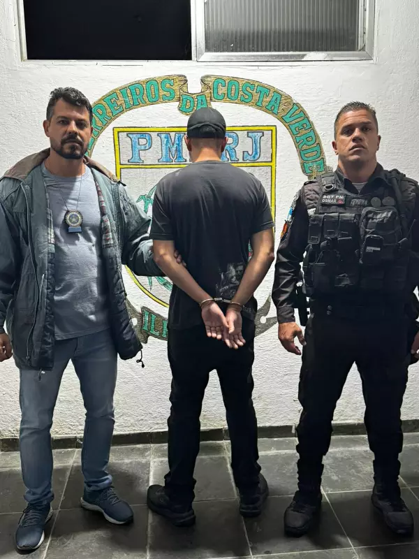 Homem é preso em Angra dos Reis sob suspeita de estupro contra a própria companheira