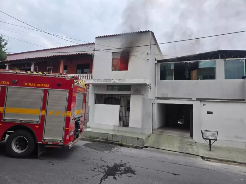 Homem agride esposa, incendeia casa e foge em Venda Nova