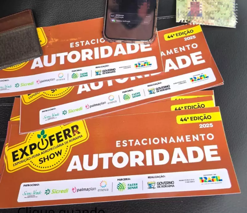Homem de 28 anos preso por vender credenciais falsas da Expoferr por R$ 40