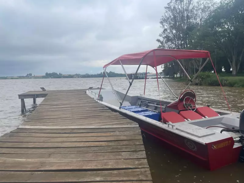 Homem desaparece após cair de moto aquática puxada por lancha em Ernestina, RS