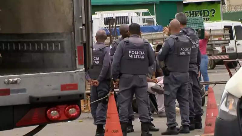Homem morto a facadas em briga na Ceasa de Cariacica