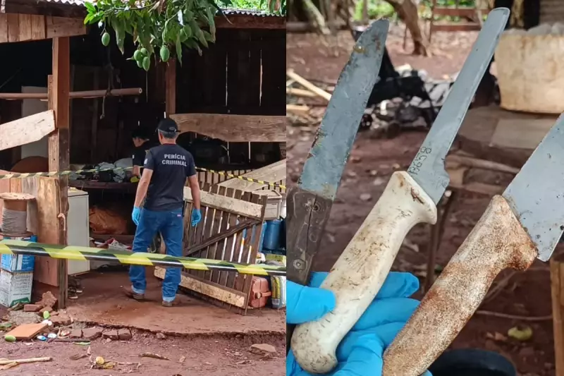 Homicídio a facas em Dourados: idoso de 71 anos preso como autor