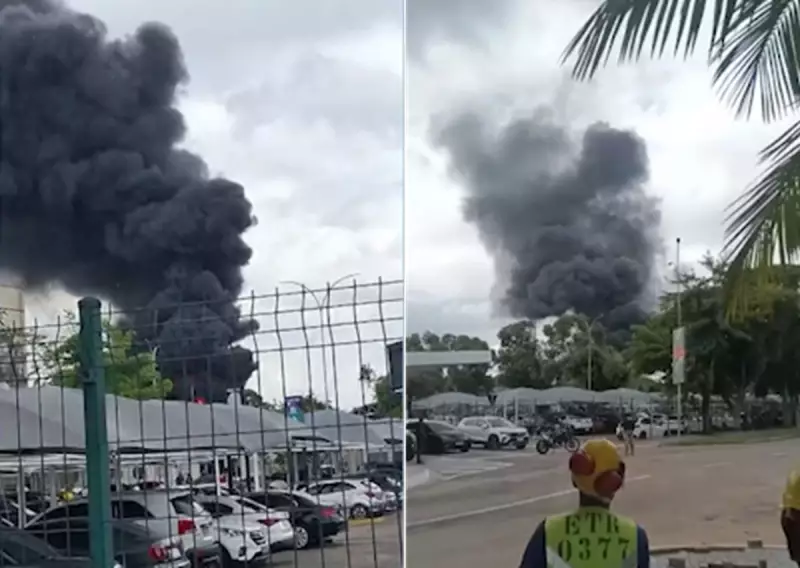 Incêndio atinge área de carga no Aeroporto de Belém durante COP30