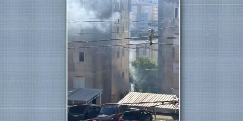 Incêndio em apartamento interdita prédio no Jardim das Bandeiras, Campinas