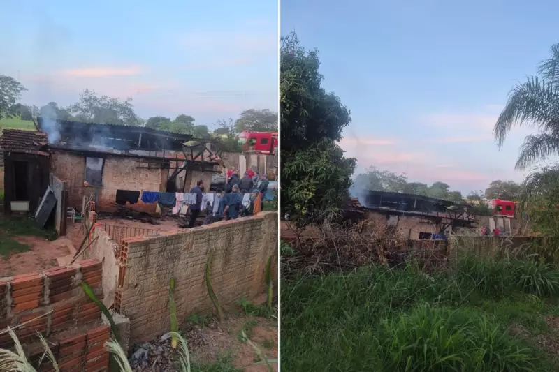Incêndio em Dracena: corpo carbonizado é encontrado em casa rural