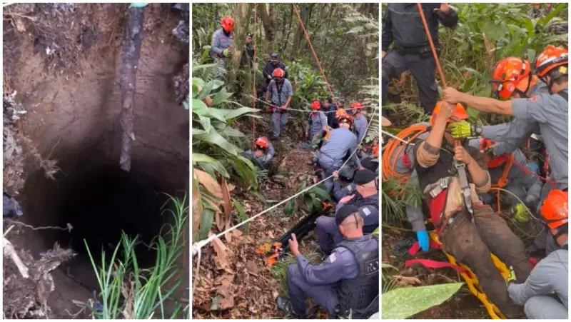 Jovem perde ação de R$ 500 mil após 4 dias em poço de 25m em Santo André
