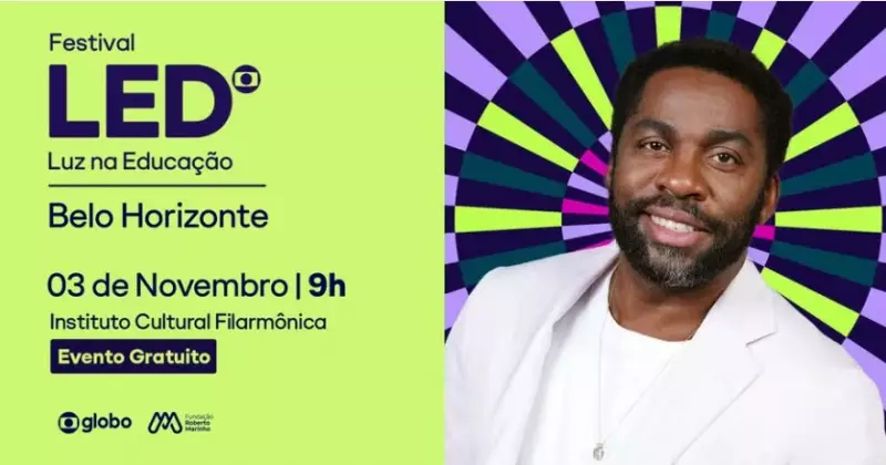 LED Festival estreia em BH: educação, tecnologia e cultura em debate imersivo