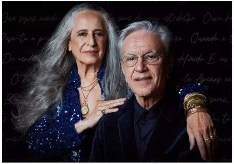 Maria Bethânia e Caetano Veloso indicados ao Grammy 2026
