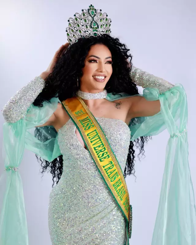 Miss Universe Trans Brasil 2025 busca apoio para competir na Índia