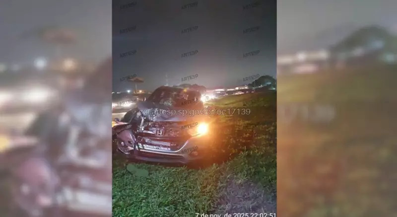 Mulher morre ao atravessar Rodovia Bandeirantes em Itupeva
