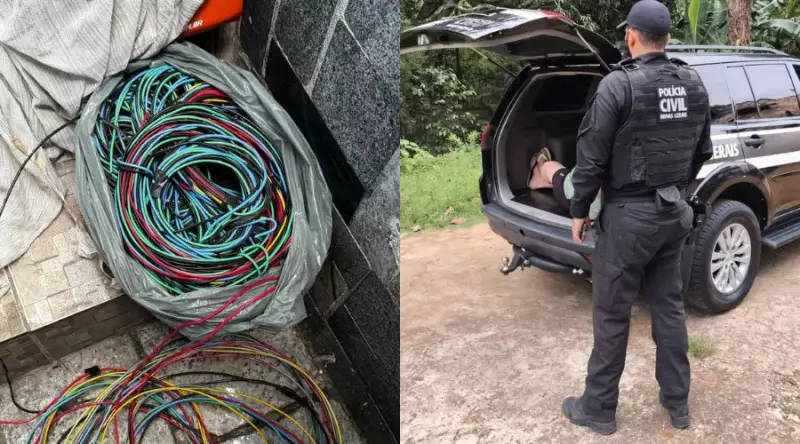 Operação Cyprium prende 12 por furto de R$ 30 milhões em fios de cobre