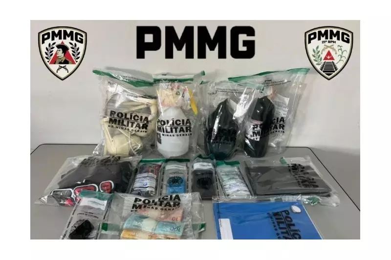 Operação desarticula facção: Oito presos por tráfico com ligação direta com Comando Vermelho em Rio Pomba