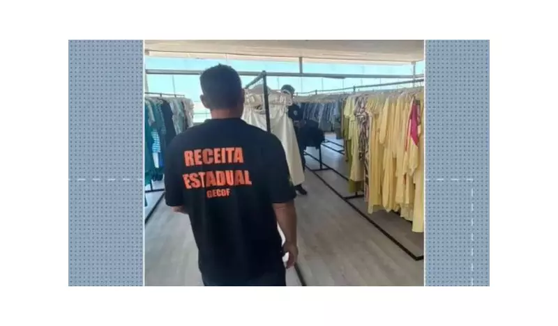 Operação fiscaliza comércio em João Pessoa por venda de roupas sem nota fiscal