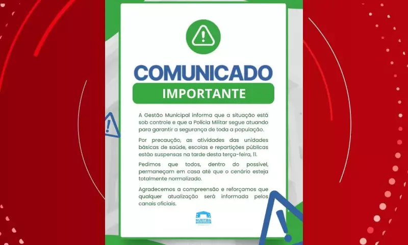 Operação policial em São Félix: tiroteio leva a suspensão de serviços públicos