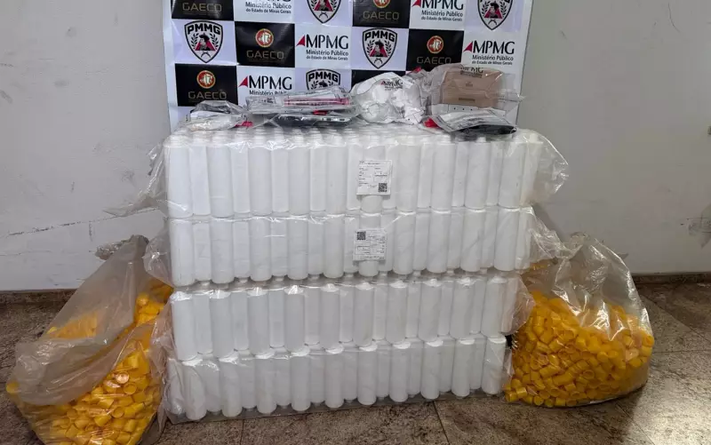 Operação Reação Adversa apreende materiais de falsificação de medicamentos