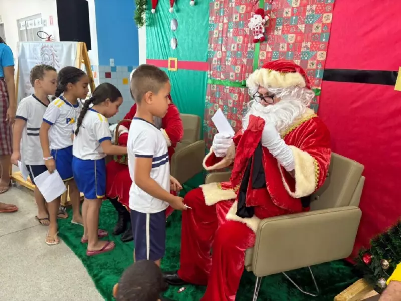 Papai Noel dos Correios: 5 mil crianças do Tocantins receberão presentes