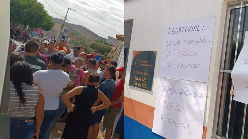 Paulistana: Moradores protestam contra oscilações de energia a 40°C
