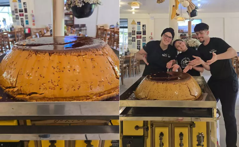 Pudim Gigante de 54 Kg Vira Sensação em SC: Conheça a Receita que Conquistou o Brasil!