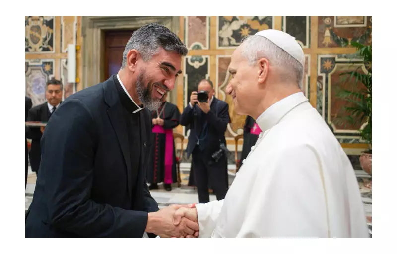 Reitor da PUC-Rio encontra Papa Leão XIV no Vaticano durante Jubileu