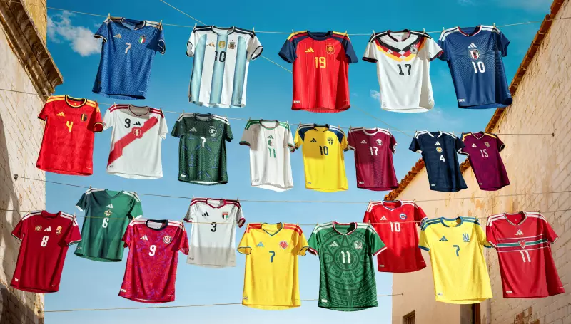 Revealed: The Official Jerseys of National Teams for the World Cup - Check Out the Designs!