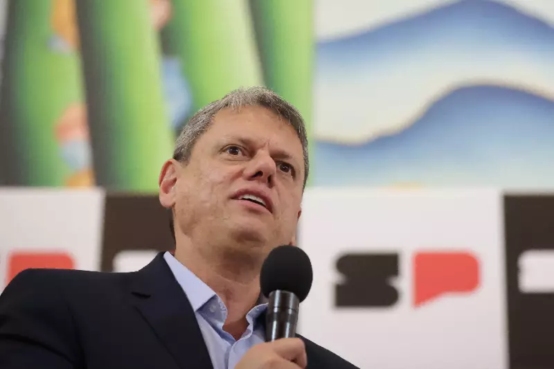 Tarcísio: Problema fiscal é urgente e combate ao crime é complexo