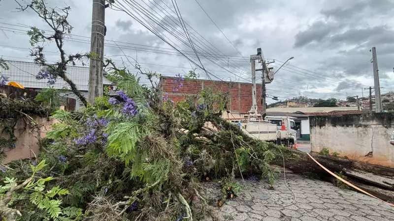 Tempestade com ventos de 109 km/h causa destruição no Vale do Paraíba